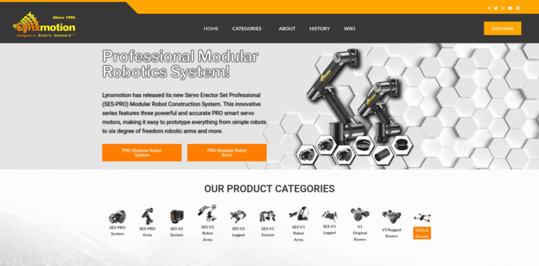 102 Home Lynxmotion wwwlynxmotioncom min 768x379