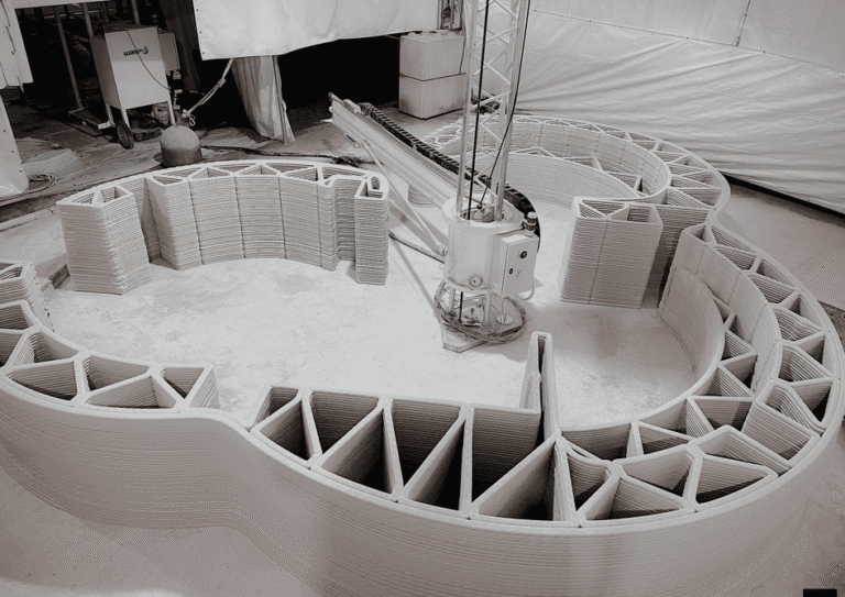 133 A 3D printed service building for Milan Bergamo Airport www3dwaspcom min 768x543