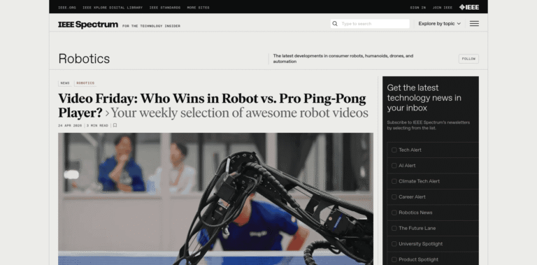 179 Robotics News Articles IEEE Spectrum spectrumieee org min 768x379