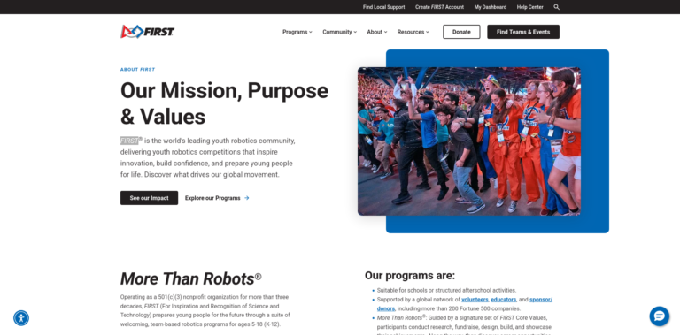 FireShot Capture 023 About FIRST Our Mission Purpose Values www.firstinspires.org  768x379