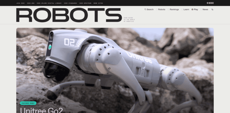 208 ROBOTS  Your Guide to the World of Robotics robotsguidecom min 768x379