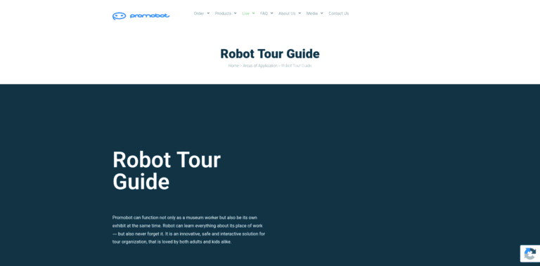 283 Robot Tour Guide PROMOBOT promo botai min 768x379