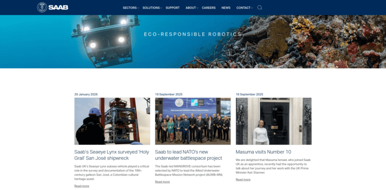 306 Electric Underwater Robotics ROVs Saab Seaeye wwwsaabseaeyecom min 768x379