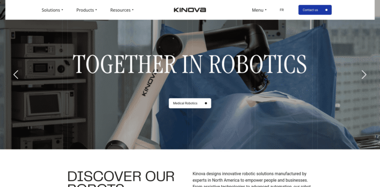 322 Kinova Robotics Human Centric Robotic Arms Automation wwwkinovaroboticscom min 768x379