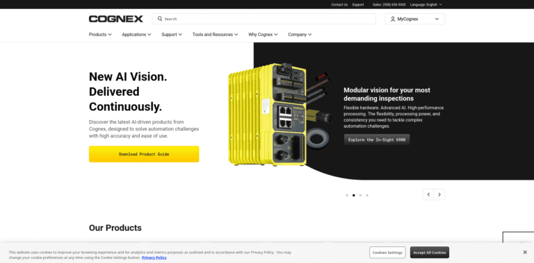 349 Cognex Machine Vision Industrial Barcode Solutions wwwcognexcom min 768x379