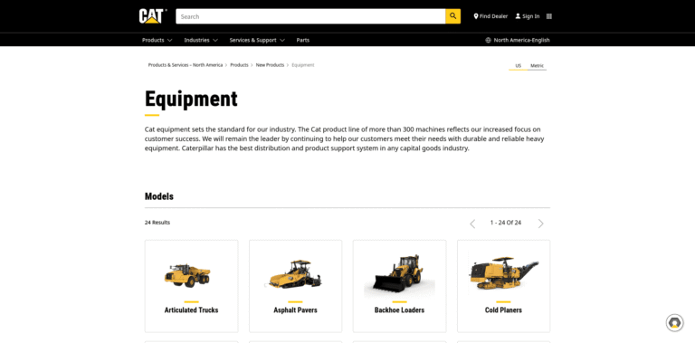 373 Heavy Equipment   Heavy Machinery Cat Caterpillar wwwcat com min 768x379