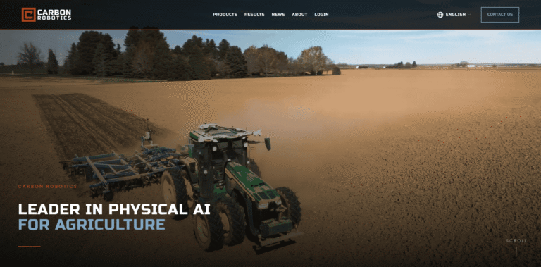 402 Carbon Robotics  First Only Commercial LaserWeeder™ carbonroboticscom min 768x379