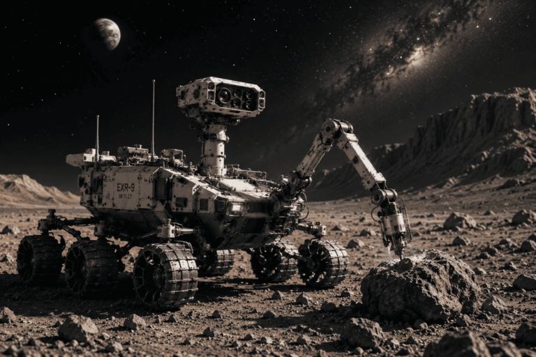 Moon Exploration Robot - RobotsInc.com Moon Exploration Robot