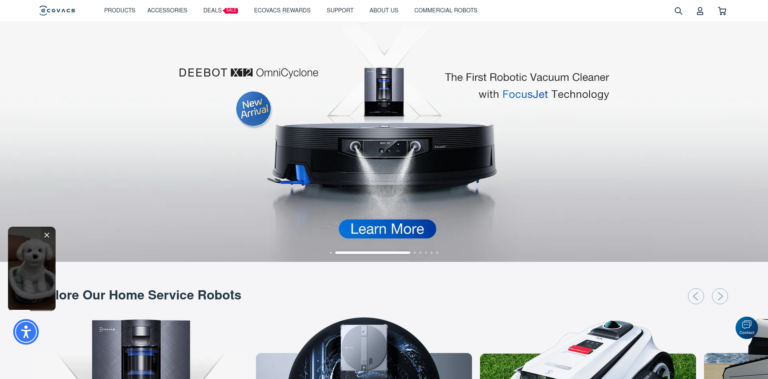 461 Smart Cleaning Robots for Your Home ECOVACS US wwwecovacscom  768x379