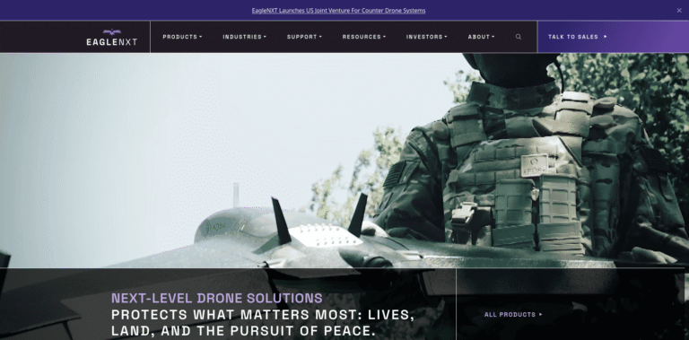 468 EagleNXT Advanced Drone Solutions For Industry Enterprise eaglenxtcom min 768x379