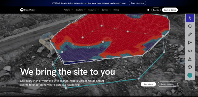 477 DroneDeploy Understanding the built world with reality capture robotics and AI wwwdronedeploycom min 768x379