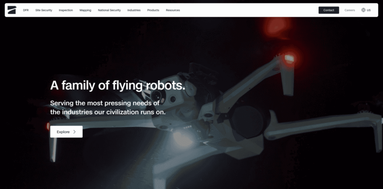 482 Skydio autonomous drones for DFR inspection national security Skydio wwwskydiocom min 768x379