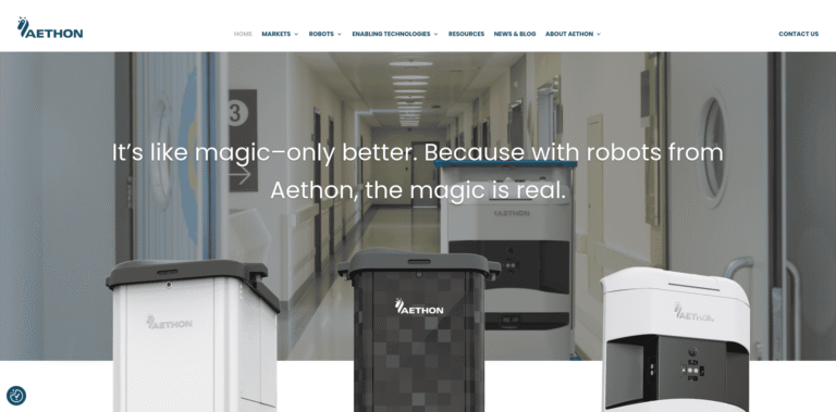 503 Aethon Autonomous Mobile Robots aethoncom min 768x379