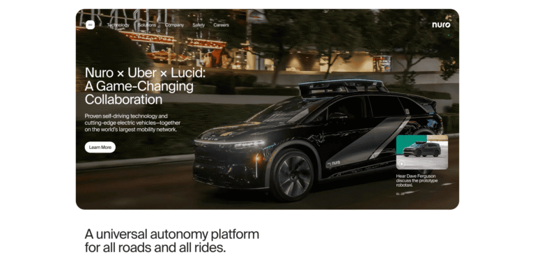 526 NuroAutonomy for all All roads all rides Nuro wwwnuro ai min 768x379