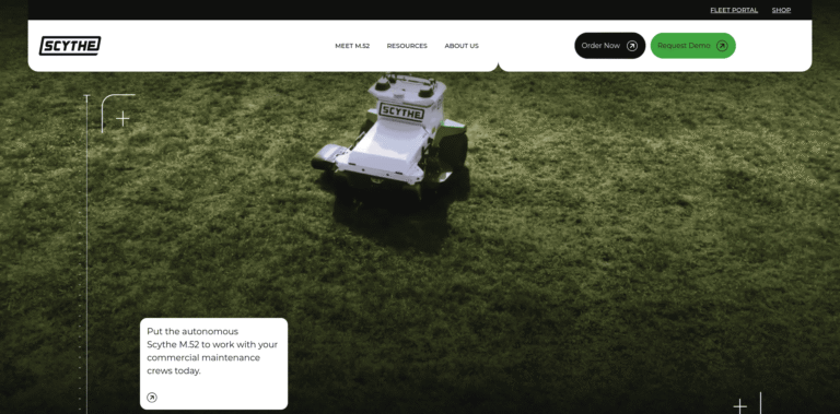 559 Scythe Robotics Autonomous Lawn Mowers for a Cleaner Future scytheroboticscom min 768x379