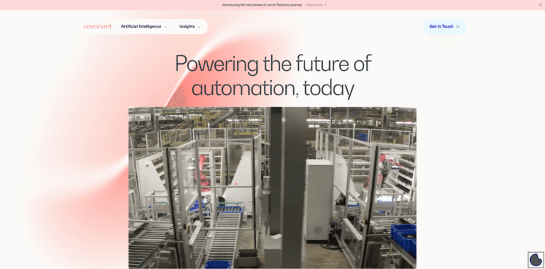 576 Covariant Powering the future of automation today covariantai min 768x379
