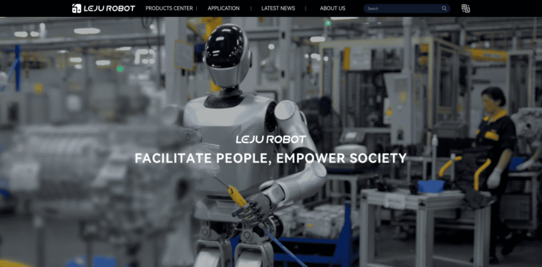 582 Leju Leader in the industrialization of humanoid robots wwwlejurobotcom min 768x379