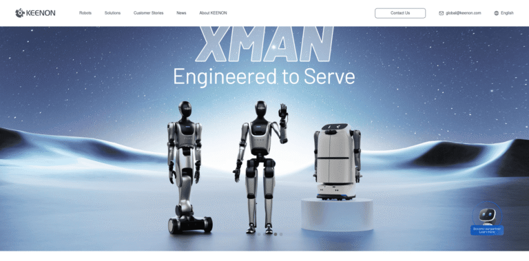 587 KEENON Robotics Smart Service Robots Solutions wwwkeenoncom min 768x379