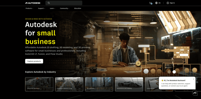 601 Autodesk 3D Design Engineering amp Construction Software wwwautodeskcom min 768x379