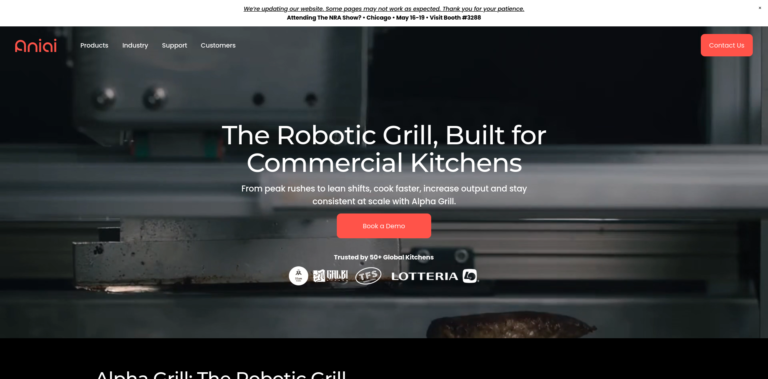 607 Automated Cooking Solutions for Commercial Kitchens Robotic Grills Aniai wwwaniai ai  768x379