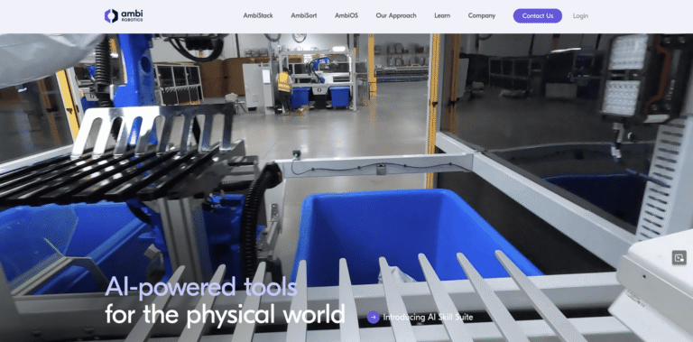 609 Ambi Robotics AI Powered Robotics Company Handle More wwwambiroboticscom min 768x379