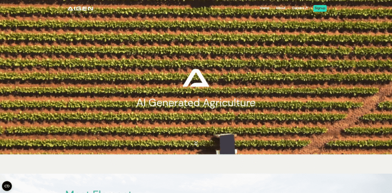 626 Aigen Robotics AI Generated Agriculture wwwaigen io min 768x379