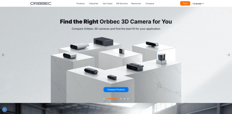 646 Home ORBBEC Leading Provider of Robotics and AI Vision wwworbbeccom min 768x379