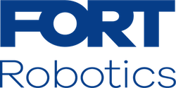 FORT Robotics Logo Stacked Blue
