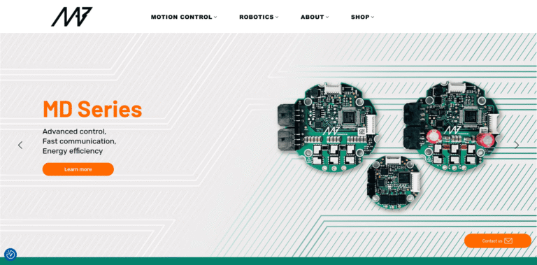 FireShot Capture 009 MAB Robotics Legged Robotics Motion Control Technology  wwwmabroboticspl min 768x379