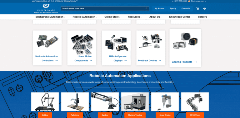 FireShot Capture 022 Robotic and Mechatronic Automation Solutions Systems Components  wwwelectromatecom min 768x379