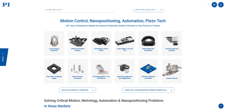 FireShot Capture 028 Motion Control Positioning Systems High Precision wwwpi usaus min 768x379