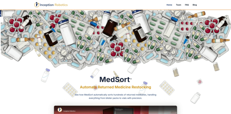 FireShot Capture 044 Inception Robotics MedSort™ Automate Returned Medicine Restocki  wwwinceptionroboticsai min 768x379