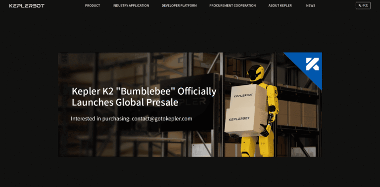 FireShot Capture 045 Kepler Forerunner Series General Purpose Humanoid Robot wwwgotokeplercom min 768x379