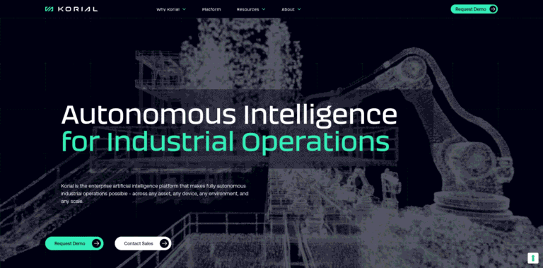 FireShot Capture 076 Korial Formerly Energy Robotics Enterprise AI for Industrial Op  wwwkorialcom min 768x379