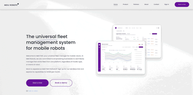 FireShot Capture 135 Universal Fleet Management for Mobile Robots Meili Robots  meilirobotscom min 768x379