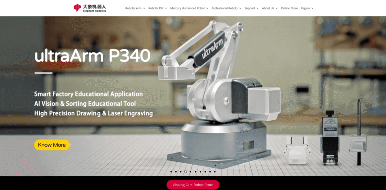 FireShot Capture 144 Elephant Robotics Designer Manufacturer of Robotic Arms Robot wwwelephantroboticscom min 768x379