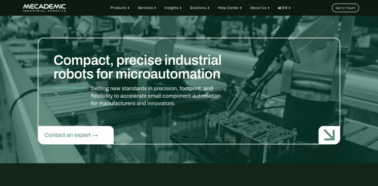 FireShot Capture 211 products landing Mecademic Industrial Robotics mecademiccom min 768x379