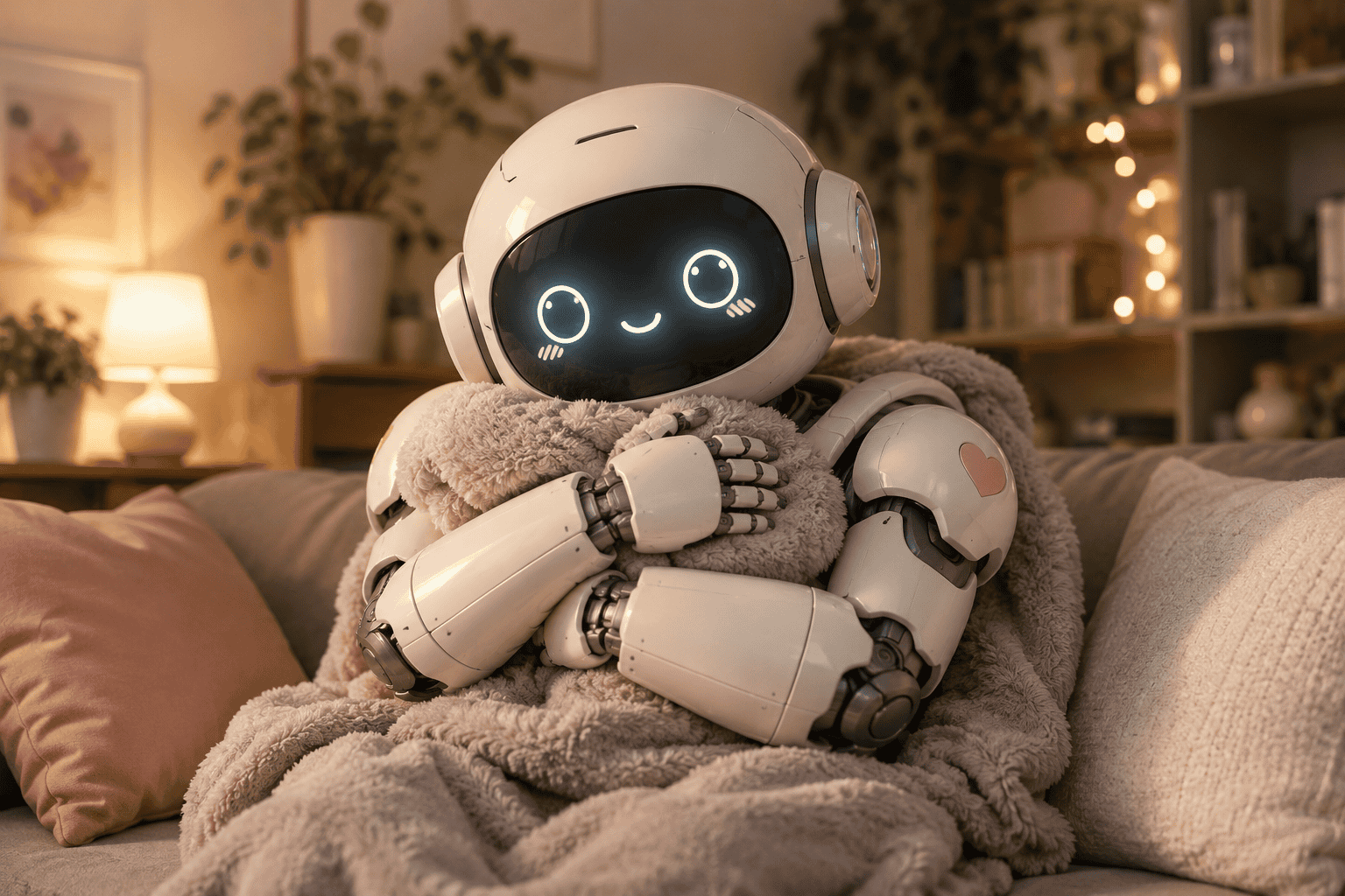 Cute and Cuddly Humanoid Robot