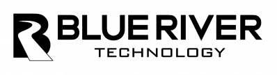 blue river technology logo black