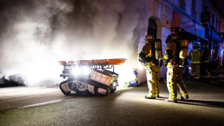 colossus firefighting robot bspp night intervention smoke stretcher min 768x432