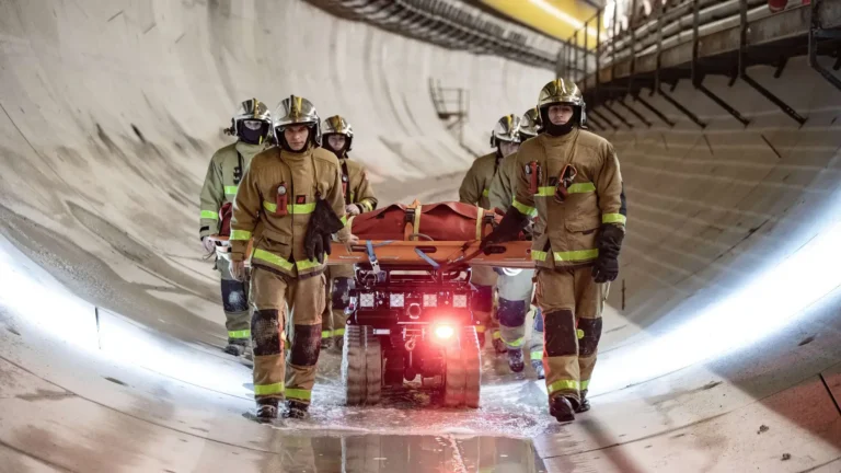 colossus robot rescue operation bspp tunnel stretcher transport min 768x432