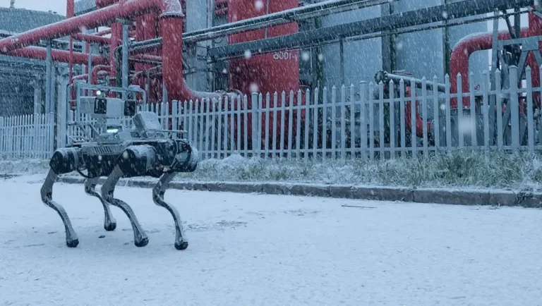 deep robotics x30 quadruped robot power inspection snowpng min 768x434