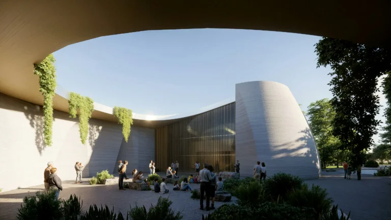 6a1d6e873bbfc71ed8e4ad16 6a1d6e82a0069cfd6de39121 Render3 3D Printed Church Credit ICON Overland Partners min 768x432