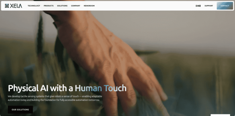 FireShot Capture 291 XELA Robotics Physical AI with a Human Touch xelaroboticscom min 768x379