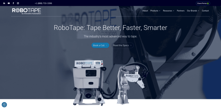 FireShot Capture 352 Robotic Tape Automation System RoboTape robotapecom min 768x379