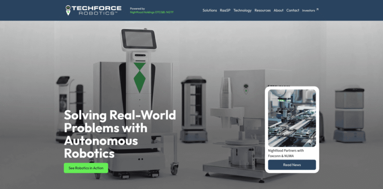 FireShot Capture 401 TechForce Robotics Robotics as a Service for Real Operations  wwwtechforceroboticscom min 768x379