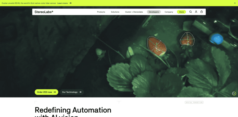 FireShot Capture 434 Stereolabs AI perception for automation wwwstereolabscom min 768x379