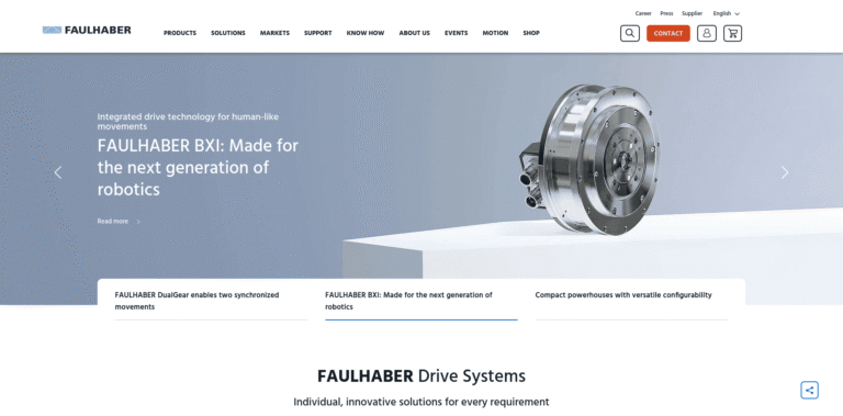 FireShot Capture 469 FAULHABER Drive Systems Reliable combinable wwwfaulhabercom min 768x379