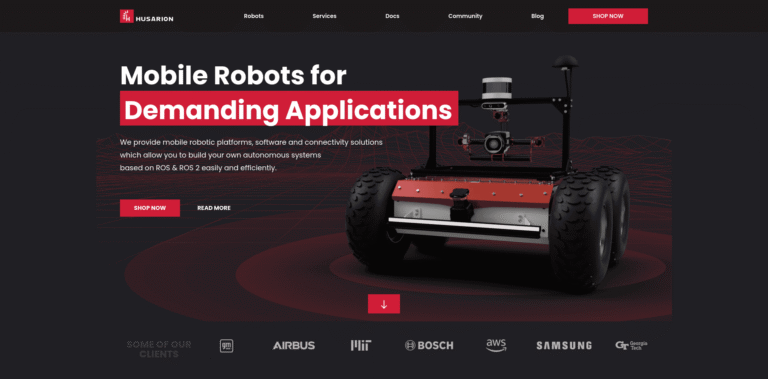 FireShot Capture 494 Husarion Autonomous Mobile Robots Made Simple husarioncom min 768x379
