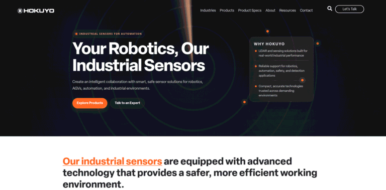FireShot Capture 504 LiDAR Sensors Distance Sensors Industrial Sensors Hokuyo wwwhokuyo usacom min 768x379